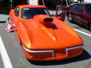 Orange 1963 Corvette Front View