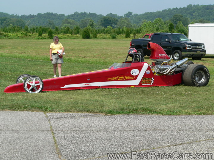 Red DRAGSTER