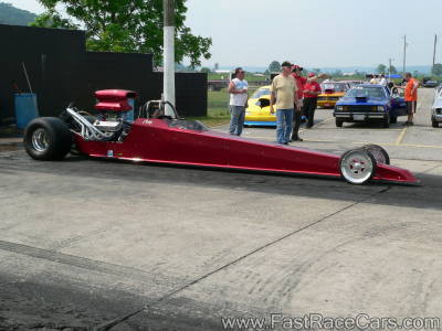 Maroon DRAGSTER