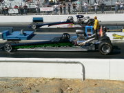 Dragsters Staged