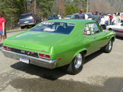 Green 71 Nova Drag Car