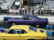 Purple Plymouth Roadrunner