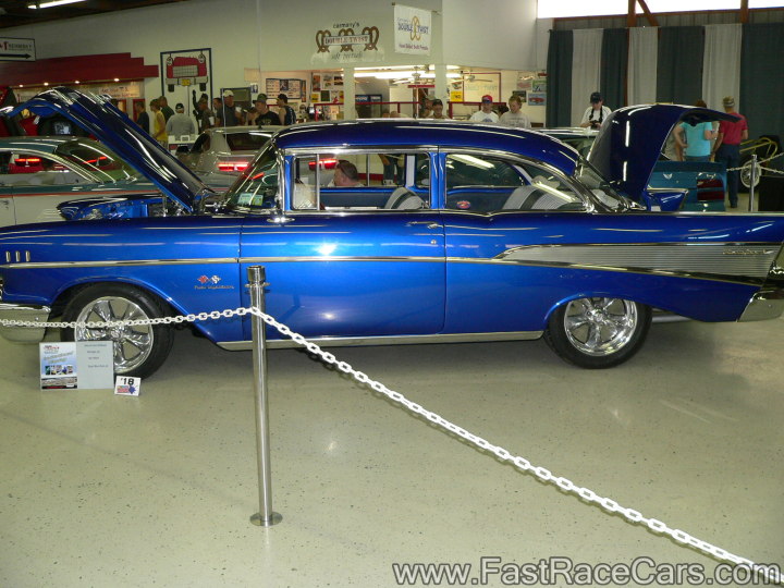 BLUE 1956 CHEVY