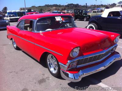 Red 1956 Chevrolet