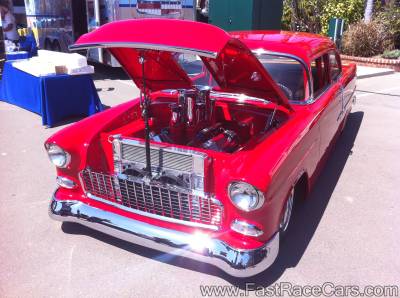 Red 1956 Chevrolet