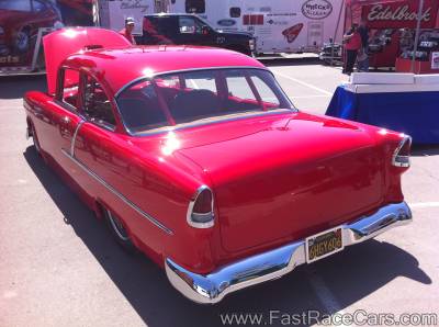 Red 1956 Chevrolet Bel Air
