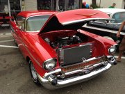 Classic Red 1957 Chevrolet Bel Air
