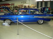Blue 1956 Chevy