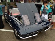 Dark Blue 1963 Corvette