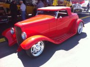 Meguiar'S Red 1934 Covertible Coupe