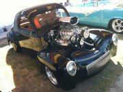 Black Willys With Blower