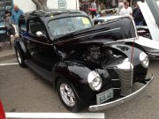 Black Ford Deluxe Coupe