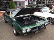 Dark Green Convertible 1970 Pontiac Gto