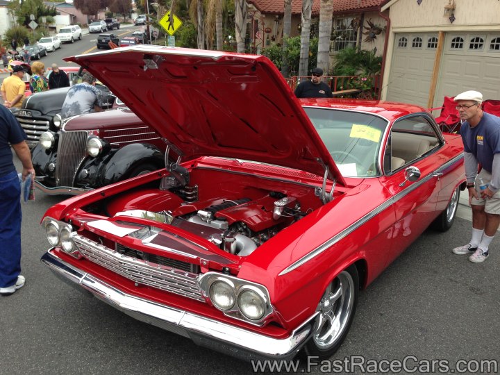 Red 1962 Chevrolet Impala