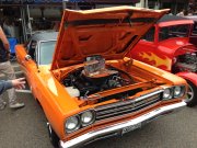 Orange 1969 Plymouth Roadrunner