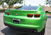 2011 Synergy Green Camaro Rs Rear View