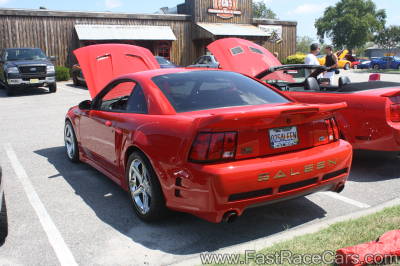 Red Saleen Mustang