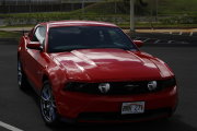 Red 2011  Ford Mustang