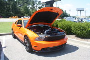 Orange Mustang