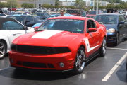 Red Roush 5xr Mustang