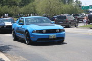 Bright Blue Mustang Gt