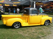Custom Yellow And Grey Truck