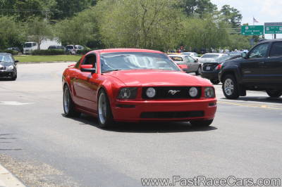 Red Mustang